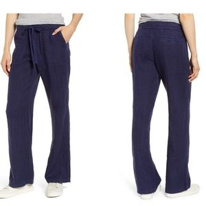 Linen Pants Size XL in Navy Peacoat Blue - Never worn, tags lost.